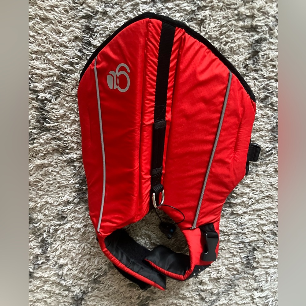 Lucky Brand Black Life Jacket with Logo